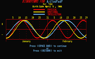 Bio-Graph Elite atari screenshot
